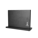 Magnetic knife block black - Double-sided