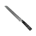 DAMASCUS PRINT EPOXY ONYX - BREAD KNIFE 20 CM