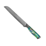 MOTHER OF PEARL JEWELS - 5-PIECE DAMASCUS KNIFE SET
