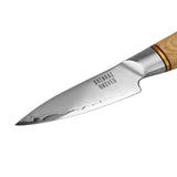 Shinrai Knives - Hikari Damascus 3-Piece Set - Chef's Knife + Santoku + Paring Knife