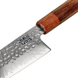 Shinrai Knives - Kigami Exclusive Damascus 4-delige set - Koksmes + Broodmes + Nakiri + Schilmes
