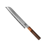 Shinrai Knives - Kigami Exclusive Damascus 5-piece set - Chef's knife + Bread knife + Nakiri + Office knife + Paring knife