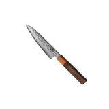 Shinrai Knives - Kigami Exclusive Damascus 5-piece set - Chef's knife + Bread knife + Nakiri + Office knife + Paring knife