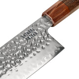 Shinrai Knives - Kigami Exclusive Damascus 5-piece set - Chef's knife + Bread knife + Nakiri + Office knife + Paring knife