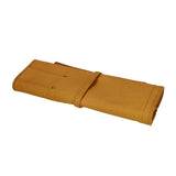 Shinrai Knives - Premium Canvas & Leather Knife Roll - Brown