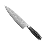 DAMASK PAKKA WOOD 6-PIECE KNIFE SET + ACACIA HOLDER