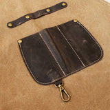 Shinrai Knives - Premium Canvas & Leather Apron (Brown)