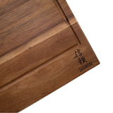 Cutting board Acacia wood - End grain - 40 × 30 × 3 cm - Type 1