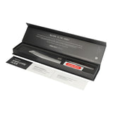 Shinrai Knives - Blackout Edition Damascus Santoku knife 18 cm