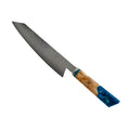 SPECIAL EDITION - SAPPHIRE OCTAGON DAMASCUS KIRITSUKE 23 CM