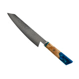 SPECIAL EDITION - SAPPHIRE OCTAGON DAMASCUS KIRITSUKE 23 CM