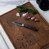 Damascus print - Paring knife 8 cm