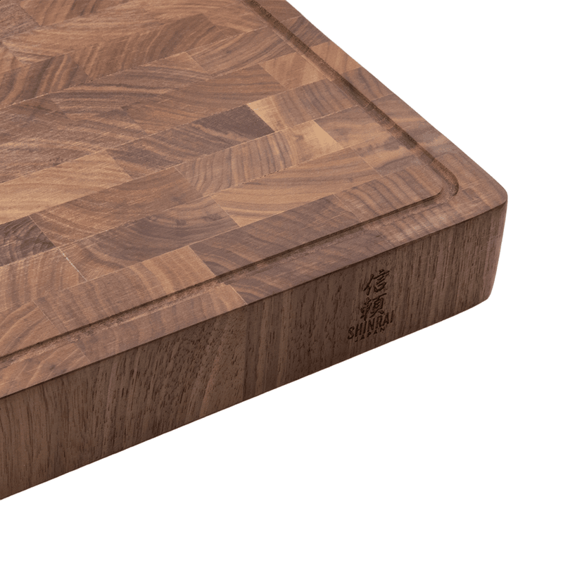 Luxury walnut wood cutting board - 45 x 30 x 4.5 cm