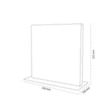 Magnetic Knife Block Cito Double Sided - Acacia Wood