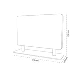 Magnetic Knife Block Stans - Acacia Wood