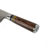 Micarta Jewels - Damascus Santoku Knife 18 cm