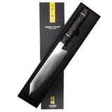 Kiritsuke Octagons Damascus Knife 23 cm - Style 1