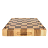 Shinrai Japan - Schaak Snijplank Acaciahout - 40 x 30 x 4.5 cm Houten snijplank Shinrai Japan