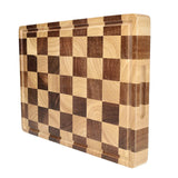 Shinrai Japan - Schaak Snijplank Acaciahout - 40 x 30 x 4.5 cm Houten snijplank Shinrai Japan