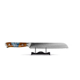 Shinrai Knives - Eclipse 6-delige Messenset + Messenblok Cito dubbelzijdig Messenset met blok Shinrai Knives