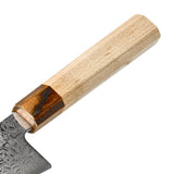 Shinrai Knives - Kōyō Damascus Nakiri mes 18 cm Nakirimes Shinrai Knives