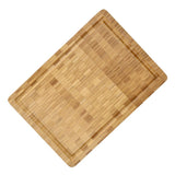 Shinrai Knives - Luxury Cutting Board Bamboo Wood - End Grain - 35 × 25 × 2.5 cm