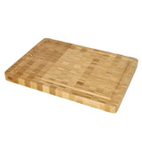 Shinrai Knives - Luxury Cutting Board Bamboo Wood - End Grain - 35 × 25 × 2.5 cm