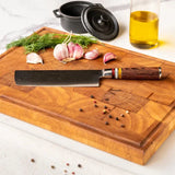 Shinrai Knives - Micarta Jewels 7-delige Messenset + Messenblok Cito dubbelzijdig Messenset met blok Shinrai Knives