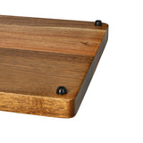 Shinrai Knives - Snijplank Acacia hout - Kopshout - 35 × 25 × 2.5 cm - Type 1 Houten snijplank Shinrai Knives