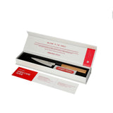 Takumi Kaza 4-piece Damascus Knife Set - Santoku + Bread Knife + Nakiri + Paring Knife
