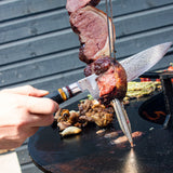 Micarta Jewels Black - Chef's knife 20 cm