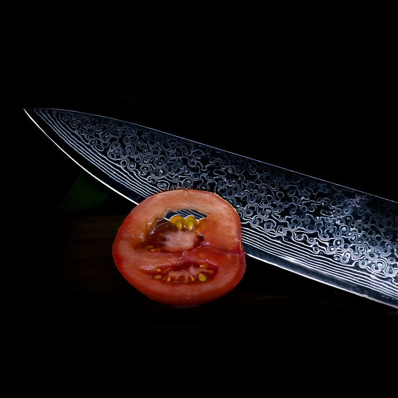 Micarta Jewels Black Serie - Chef's knife