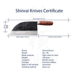 Chopping Knife Brown 19 cm