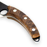 Hammered RVS Gladiator Series - Universeel Koksmes met holster Shinrai Japan