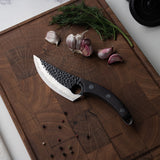 Hammered RVS Gladiator Series - Universeel Koksmes met holster Shinrai Japan