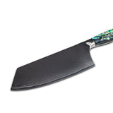 Parelmoer Jewels Damascus Nakiri mes 17 cm Shinrai Japan