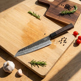 Shinrai Knives - Blackout Edition Damascus Kiritsuke knive 20 cm