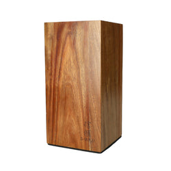 Shinrai Knives - Magnetic Knife Block Rotate - Acacia Wood