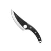 STAINLESS STEEL GLADIATOR SERIES - UNIVERSAL CHEF'S KNIFE WITH HOLSTER - BLACK