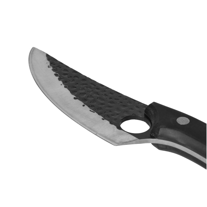 STAINLESS STEEL GLADIATOR SERIES - UNIVERSAL CHEF'S KNIFE WITH HOLSTER - BLACK