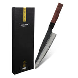 Shinrai Knives - Kurayami Damascus Chef's Knife 20 cm