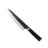 Hammered Stainless Steel Black Series - Chef's knife