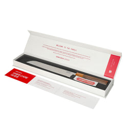 Shinrai Knives - Kigami Exclusive Damascus 5-piece set - Chef's knife + Bread knife + Nakiri + Office knife + Paring knife