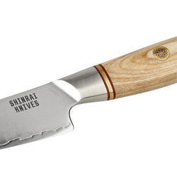 Shinrai Knives - Hikari Damascus 3-Piece Set - Chef's Knife + Santoku + Paring Knife