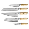 Hikari Damascus 5-piece knife set