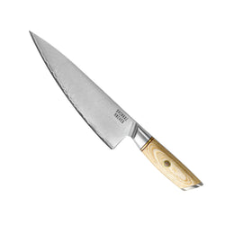 Shinrai Knives - Hikari Damascus 3-Piece Set - Chef's Knife + Santoku + Paring Knife
