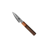 Shinrai Knives - Kigami Exclusive Damascus 5-piece set - Chef's knife + Bread knife + Nakiri + Office knife + Paring knife