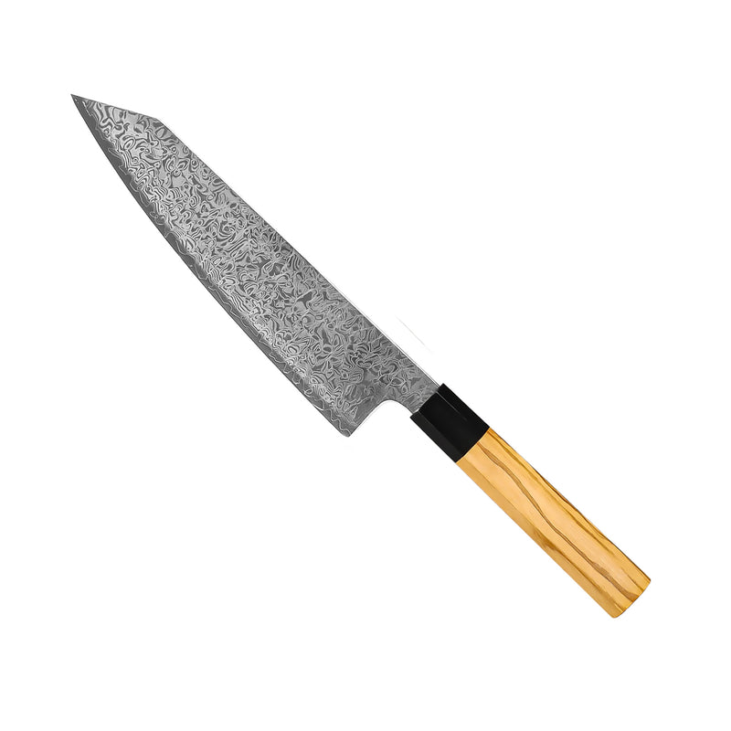 Takumi Kaza Damascus Kiritsuke Knife 20 cm