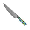 MOTHER OF PEARL JEWELS DAMASCUS CHEF'S KNIFE 20 CM