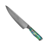 MOTHER OF PEARL JEWELS - DAMASCUS CHEF'S KNIFE 20 CM